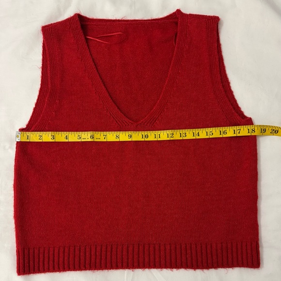 Zara Women’s cropped knit vest Size M - Picture 6 of 6